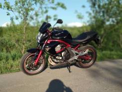 Kawasaki ER-6n. 650 куб. см., исправен, птс, с пробегом