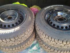 Колеса Hankook 185/65/14 на дисках 4/100. x14" 4x100.00 ЦО 54,1 мм.