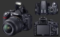 Nikon D3100 Kit. 10 - 14.9 Мп, зум: 4х