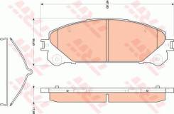 Колодки передние LEXUS RX270-450h (GYL1_, GGL15, AGL10) GDB3484 trw GDB3484 в наличии