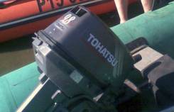 Tohatsu. 9,80 л.с., 2-тактный, бензиновый, нога S (381 мм), 2009 год год