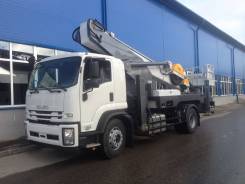 Isuzu FVR. Isuzu Forward FVR 34 ULM Автовышка Novas АГП 46м 2019г, 7 800 куб. см., 46,00 м.