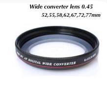 Фотофильтр конвертер Zomei 77mm 0.45x ultra wide-angle lens. Для Canon, Nikon, диаметр 77 мм