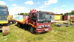 Foton Auman. Эвакуатор-манипулятор 2008 год, 3 000 куб. см., 6 500 кг.