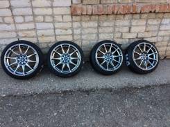 Диповые xxr r16 et30 j7 с резиной 165/50r16. 7.0x16" 4x98.00, 4x100.00 ET30 ЦО 73,1 мм.