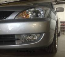Фара противотуманная. Mitsubishi Lancer, CS1A, CS2A, CS2V, CS2W, CS3A, CS3W, CS5A, CS5W, CS6A, CS7A, CS7W, CS9A, CS9W, CS5AR, CS5AZ, CS6W Mitsubishi L...