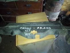 Дефлектор радиатора. Toyota Land Cruiser Prado, GRJ120, GRJ120W, GRJ121, GRJ121W, GRJ125, GRJ125W, KDJ120, KDJ120W, KDJ121, KDJ121W, KDJ125, KDJ125W...