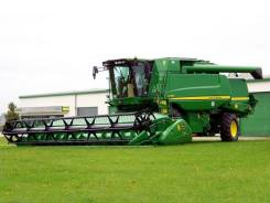 John Deere W650. Продается комбайн John Deere w650 c двумя жатками 7 метров и 9 метров, 6,8 л.с.