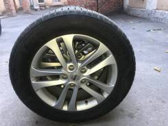 Зимние нешипованные колёса на литых дисках Nissan. x17" 5x114.30 ET47 ЦО 65,0 мм.