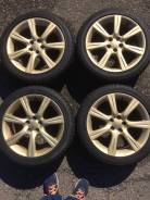 215/45R17 как новая на оригинальном литье Субару цвет золото. 7.0x17" 5x100.00 ET55