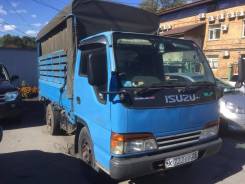 Isuzu Elf. Бортовой с тентом , 4 334 куб. см., 2 000 кг., 4x2