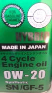 Takumi Hybrid. 0W-20, �������������, 4��. ����