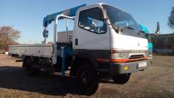 Mitsubishi Fuso Canter. Mitsubishi Canter 4WD мостовой с крановой установкой, 3 000 кг., 4x4