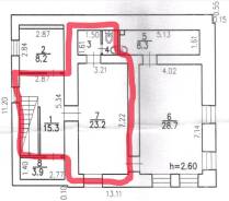 Офис 42 кв. м центр Истомина, 37. 43 кв. м., улица Истомина 37, р-н Центральный
