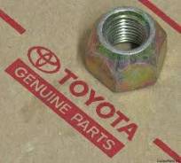 Гайка на колесо. Toyota: Platz, Corona, Lite Ace, Windom, Ipsum, iQ, Corolla, Tercel, Dyna, Raum, Vista, Sprinter, Echo Verso, Mark II Wagon Blit, Spr...