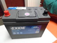 Exide. 45 А.ч., Прямая (правое), производство Европа