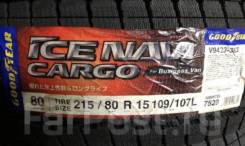 Goodyear Ice Navi Cargo, 215/80R15 109/107L LT во Владивостоке Goodyear Ice Navi Cargo. Зимние, без шипов, 2016 год, без износа