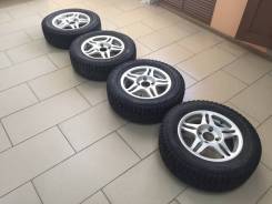 Колеса Ford Focus (диски+шины) 4 шт - комплект. 5.5x14" 4x108.00 ET35 ЦО 70,0 мм.