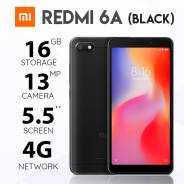 Xiaomi Redmi 6A. Новый, 16 Гб, Золотой, Черный, 3G, 4G LTE, Dual-SIM