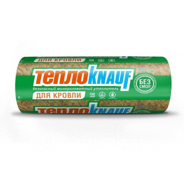 Мин. вата (плита) Knauf для Кровли 100 мм.1230х610х100 8 шт упак. ОПТом ...