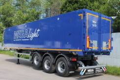 MEGA MNW 4 «LIGHT» ОБЪЁМ 50 куб.м, 2018. Полуприцеп самосвальный MEGA MNW 4 «Light» Объём 50 куб. м, 33 640 кг.