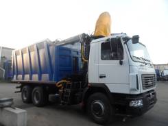 Майкопский машиностроительный завод Майман-110S. КМУ Ломовоз МАЗ-631226-525-042 (Евро-5), кузов 28 куб., Майман-110S, 6x4