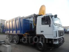 Майкопский машиностроительный завод Майман-110S. КМУ Ломовоз МАЗ-631226-525-042 (Евро-5), кузов 28 куб., Майман-110S, 2 000 куб. см., 10 200 кг., 6x4