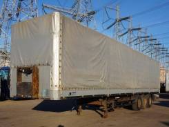 Kogel SN24. Бортовой тентованный полуприцеп Kogel SN 24, 28 560 кг.
