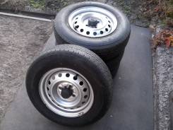 Продам комплект колес (4шт. ), резина легкогрузовая 165R13 6PR LT. 5.0x13" 4x100.00 ET38 ЦО 54,0 мм.