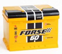 Forse. 60 А.ч., Прямая (правое), производство Россия