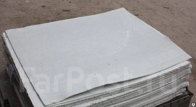Картон асбестовый асбокартон КАОН-3 10 мм (800 х 1000) 4 шт - Тепло ...