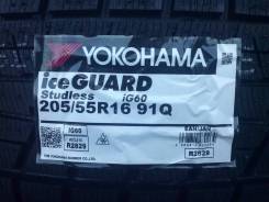 Yokohama Ice Guard IG60. Зимние, без шипов, 2018 год, без износа, 4 шт