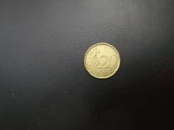 20 Евро центов 2002 год . Италия