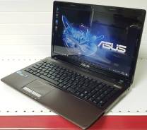 Asus K53SD. 15.6", 2,2 ГГц, ОЗУ 8 Гб, диск 500 Гб, WiFi, аккумулятор на 2 ч.