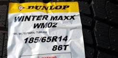 Dunlop Winter Maxx WM02. Зимние, без шипов, 2017 год, без износа, 4 шт