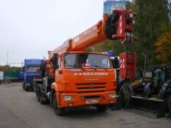 Галичанин КС-55713-1В-4. Кран автомобильный КС-55713-1В-4 б/у (2016 г., 34000 км., 4000 м. ч. ), 25 000 кг.