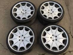 VIP style! Редкие разборные 3х составн RiverSide TrafficStar DTX 9/10J. 9.0/10.0x19", 5x114.30, ET35/35