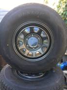 Продам комплект колёс 225/80R15 Зима. Dunlop 2017г. Литьё 5Zigen. 6.0x15" 6x139.70 ET33 ЦО 110,0 мм.