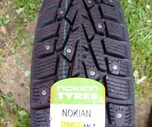 Nokian Nordman 7. Зимние, шипованные, 2017 год, без износа, 4 шт