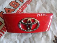 Накладка багажника. Toyota Passo, KGC10, KGC15, QNC10