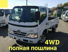 Toyota Dyna. 4WD, борт 1,5 тонны, 3 000 куб. см., 1 500 кг., 4x4