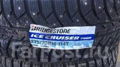Bridgestone Ice Cruiser 7000. Зимние, шипованные, 2017 год, без износа, 4 шт