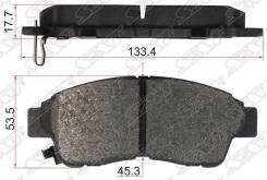 Колодки тормозные передние toyota rav, corona, carina 92 Sat