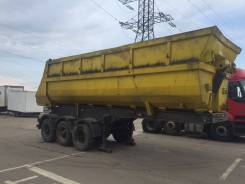 Спецавтотехника САТ-118. Полуприцеп самосвальный сат 118, 43 400 кг.