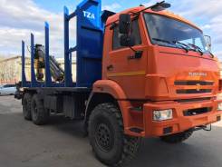 КамАЗ 43118 Сайгак. Сортиментовоз КамАЗ 43118, 11 762 куб. см., 12 600 кг., 6x6