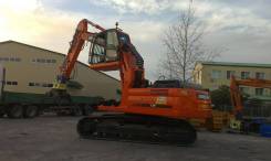 Doosan DX225 LCA. Перегружатель c подъемной кабиной и лесозахватом, 5 785 куб. см., 21 500,00 кг.