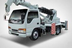 Буровые работы. Ямобур на базе isuzu ELF.