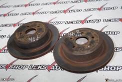 Диск тормозной. Toyota Crown Majesta, GRS180, GRS181, GRS182, GRS184, URS206, UZS186, UZS187, UZS207 Toyota Crown, GRS180, GRS181, GRS182, GRS184, GRS...