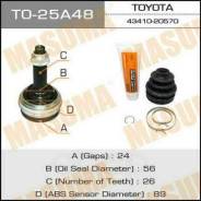 Шрус наружный к-кт! abs toyota carina/corolla 1.3-1.2d 92-97 Masuma арт. TO-25A48 To-25a48_