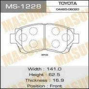 Колодки дисковые передние! toyota camry 2.2/3.0 91-96/celica 2.0 92-99 Masuma арт. MS1228 Ms-1228_